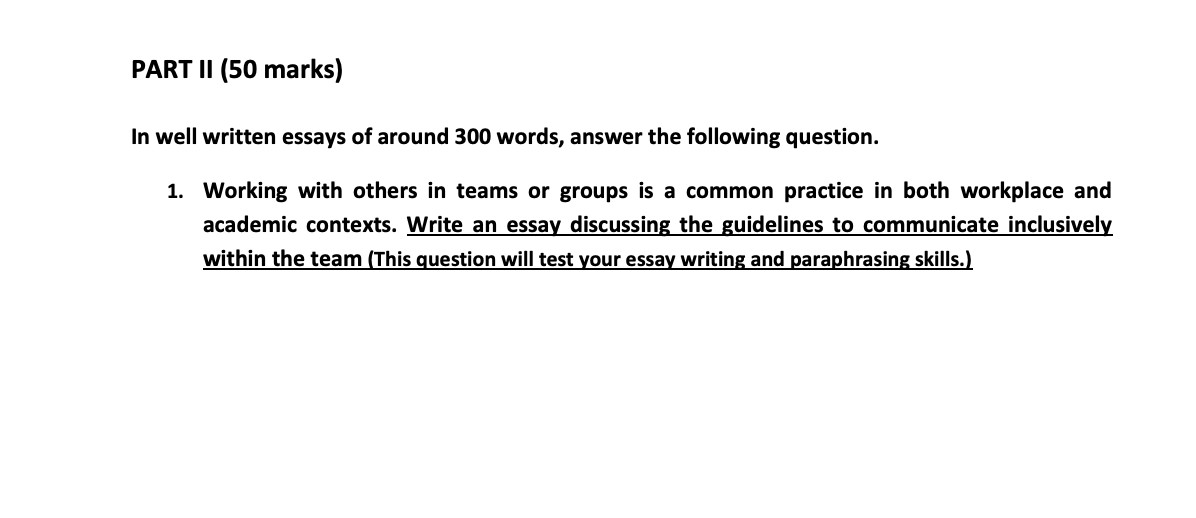 Working with others in teams or groups is a common practice in both workplace and academic contexts....