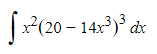 Consider the integral Using a suitable u -substitution, we can write the solution as A u B + C ,...