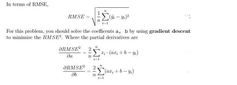 Please Explain logic to the code Let the function be: function [a, b, r] = LinRegress(x, y, gamma,...