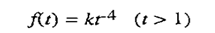 The time till failure of a part, T years, has the probability density function below and is zero...