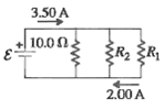 In the circuit shown in Fig, the rate at which R1 is dissipating electrical energy is 20.0 W. (a)...