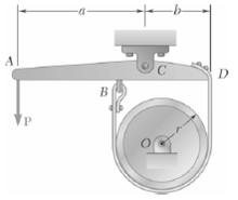 The 100-mm-radius brake drum is attached to a flywheel which 1 answer below » The 100-mm-radius...