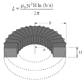 Show that the inductance of a toroid of rectangular cross 1 answer below » Show that the inductance...