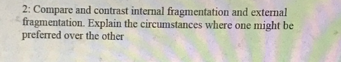 1: Explain the function of the Page Map Table in the memory allocation schemes described in this...-2