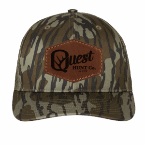 Mossy Oak/Chestnut Leather Patch – Richardson 112 Trucker Hat