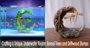 Crafting a Unique Underwater Realm Bonsai Trees and Driftwood Stumps