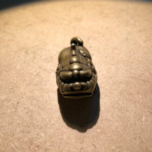 Antique Brass Pixiu Small Ornament Copper Micro carved 5
