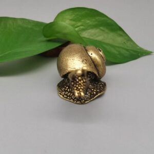two pieces Pure copper solid snail ornaments tea ceremony tea 4