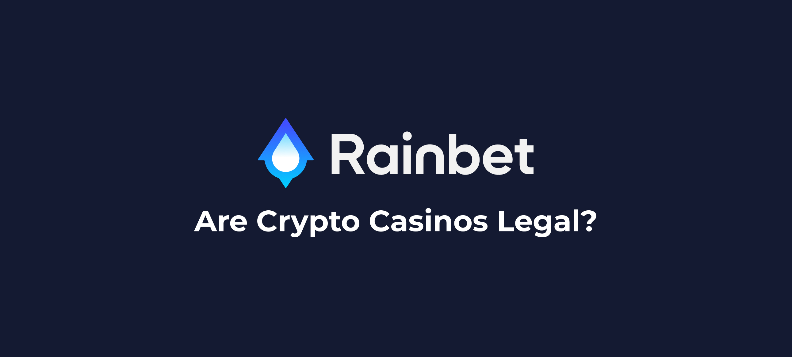 Are Crypto Casinos Legal?