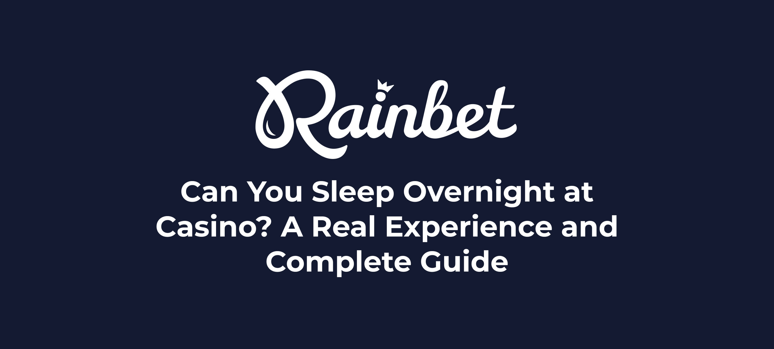 Can you sleep overnight at casino thumbnail