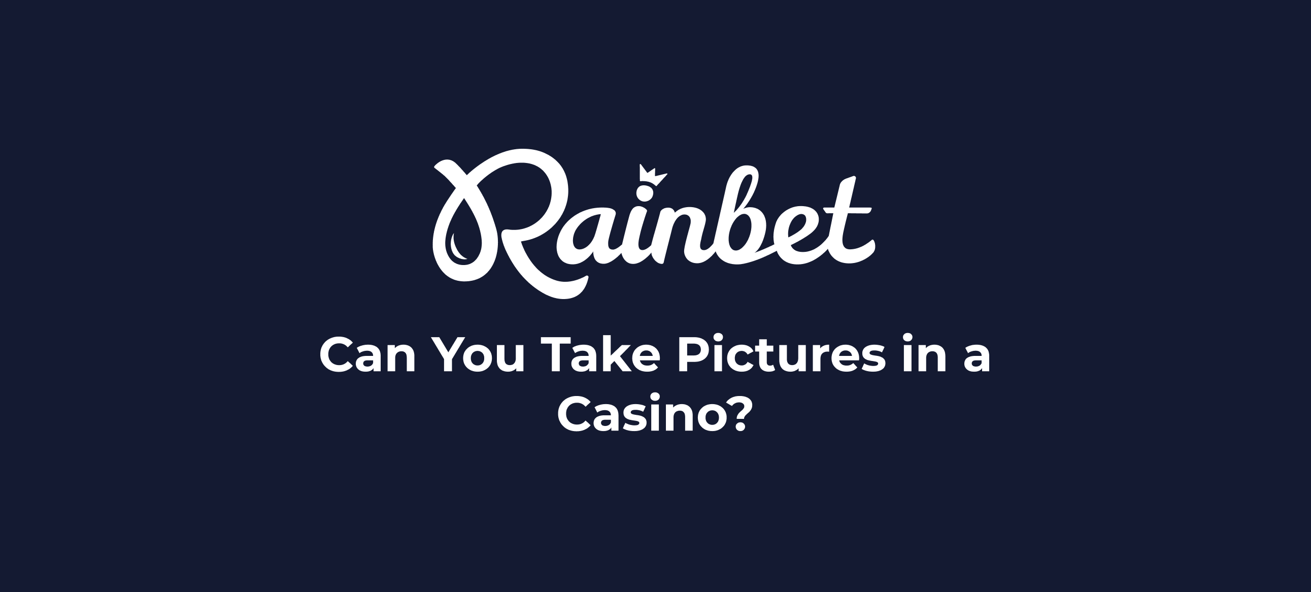 Can you take pictures in a casino thumbnail