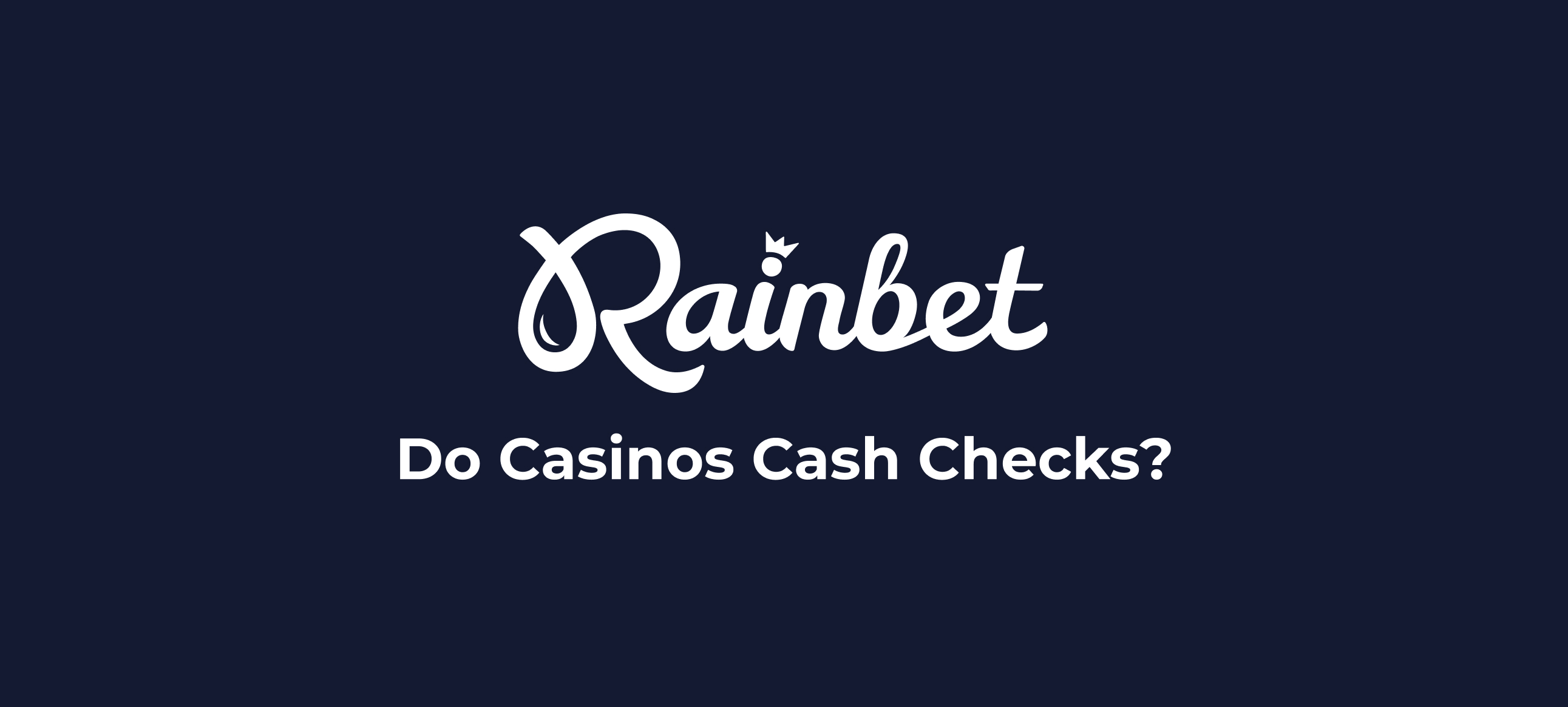 Do casinos cash checks thumbnail