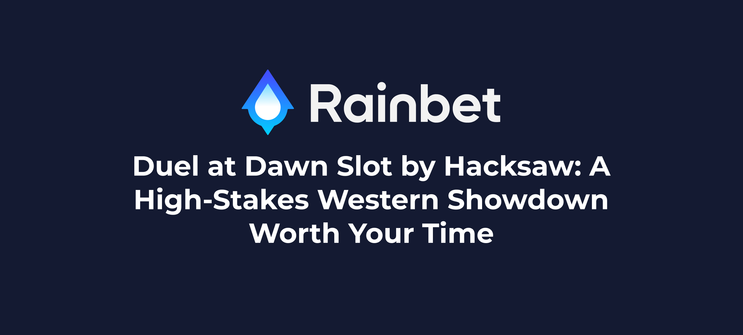 Review Duel at Dawn Slot by Hacksaw thumbnail