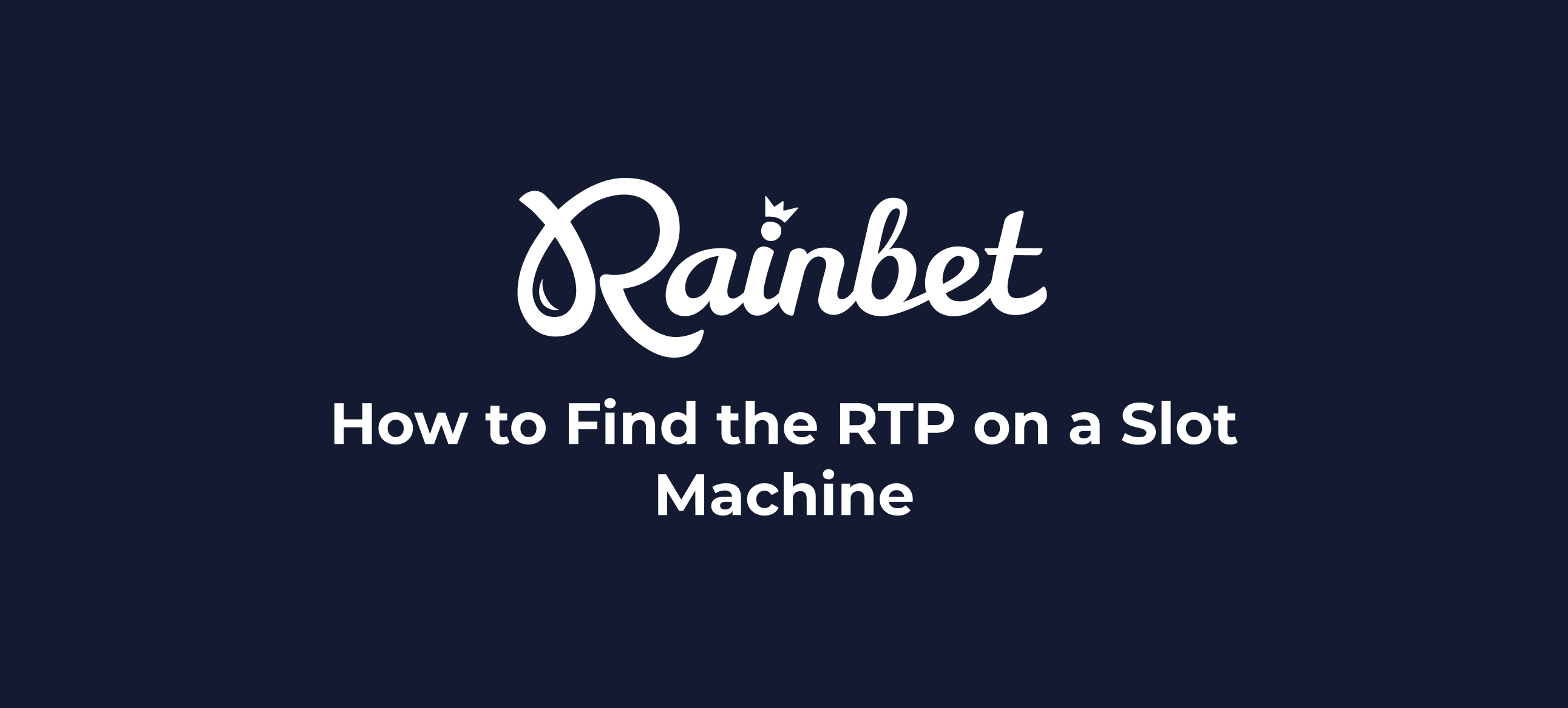 How to find the RTP on a slot machine thumbnail