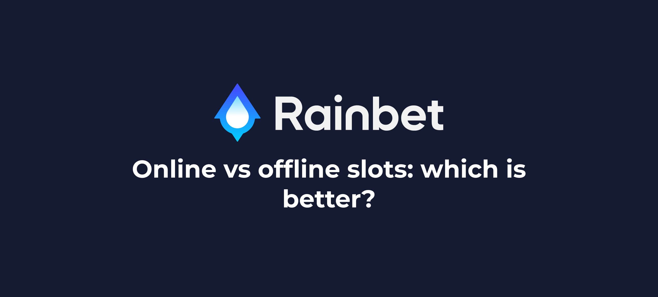 Online vs offline slots thumbnail