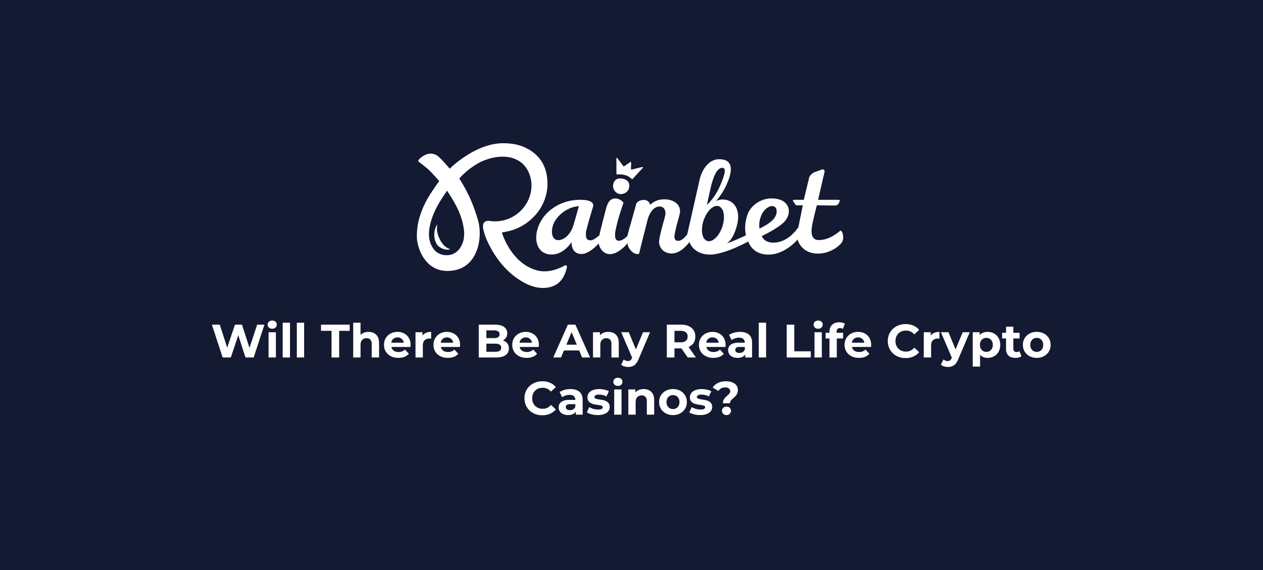 Will there be any real life crypto casinos thumbnail