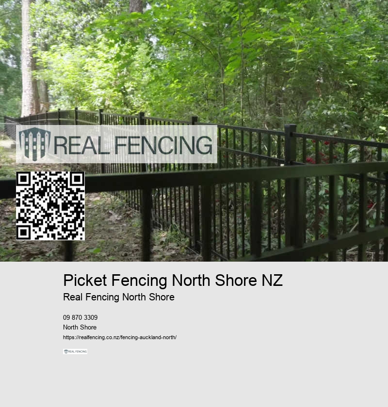 Garden Fencing Installation North Shore