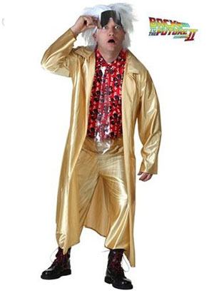 Plus Size Back to the Future II Doc Brown Costume