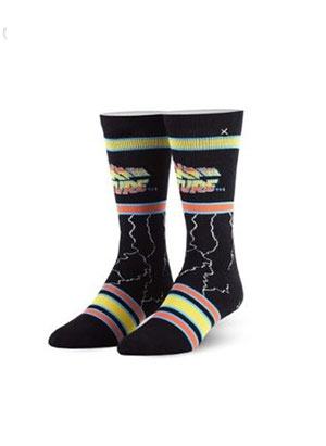 Odd Sox Back to the Future Knit Socks