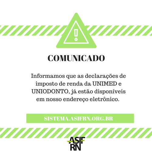 Comunicado aos Associados