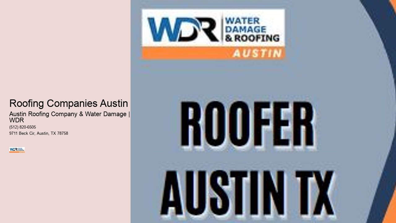 Roofing Companies Austin