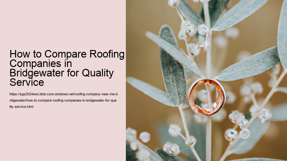 How to Compare Roofing Companies in Bridgewater for Quality Service