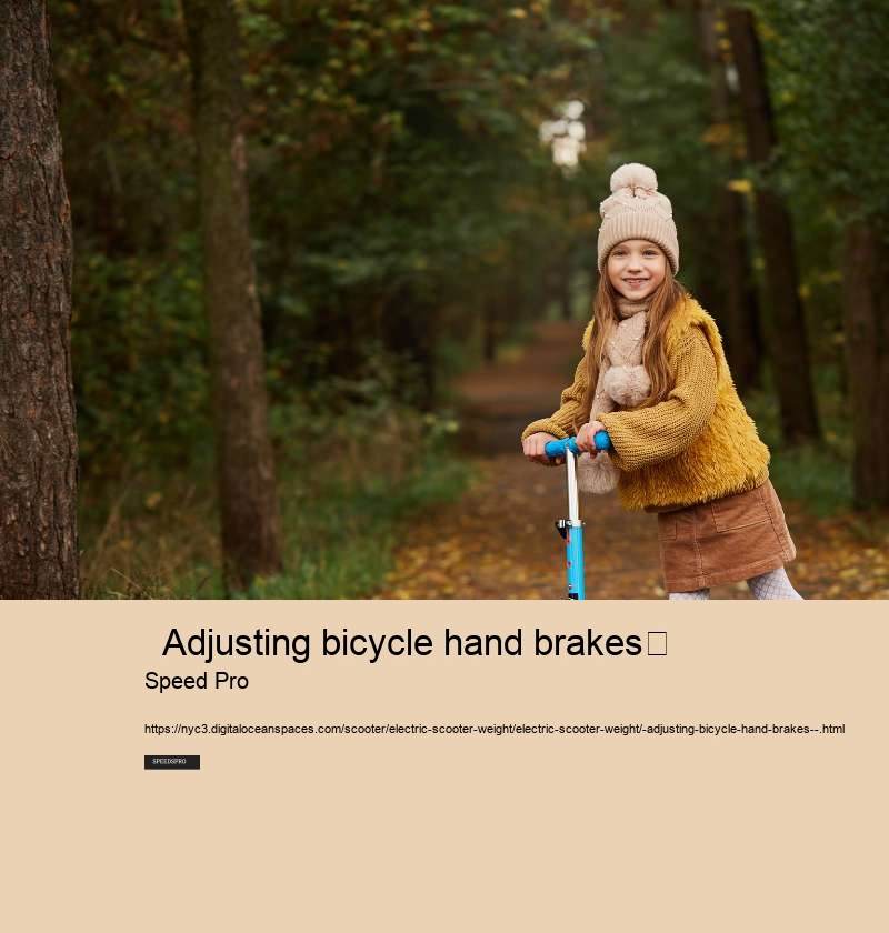   Adjusting bicycle hand brakes	 