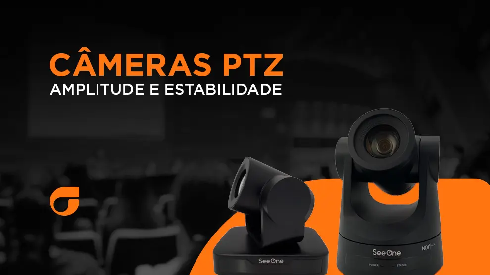 câmeras PTZ