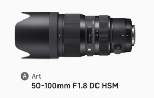 Objetiva Sigma 50 100 (F-mount Sigma 50-100mm f/1.8 DC HSM