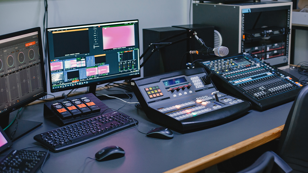 produção audiovisual - eventos ao vivo