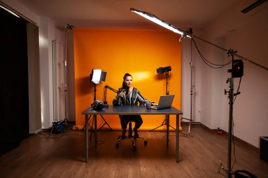 videocasts - iluminação