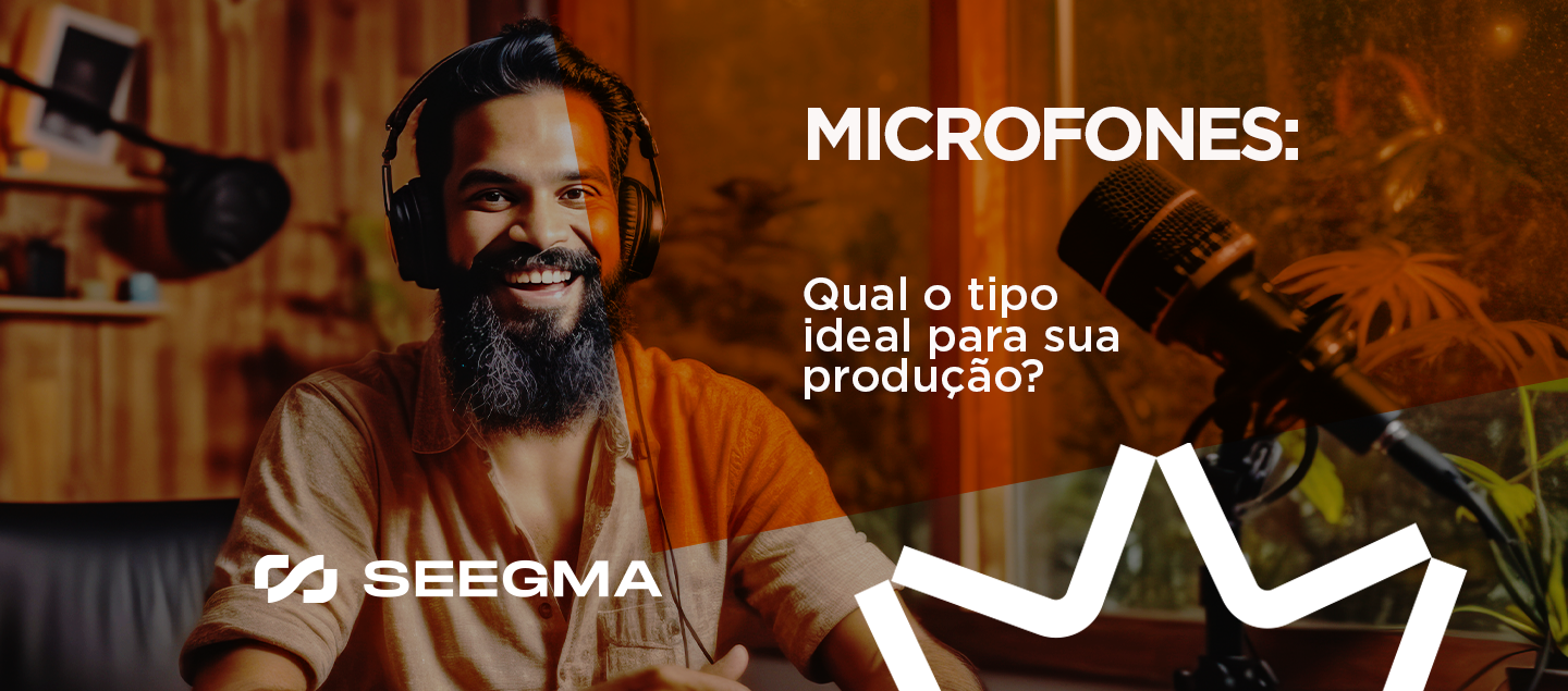 microfones - produção audiovisual
