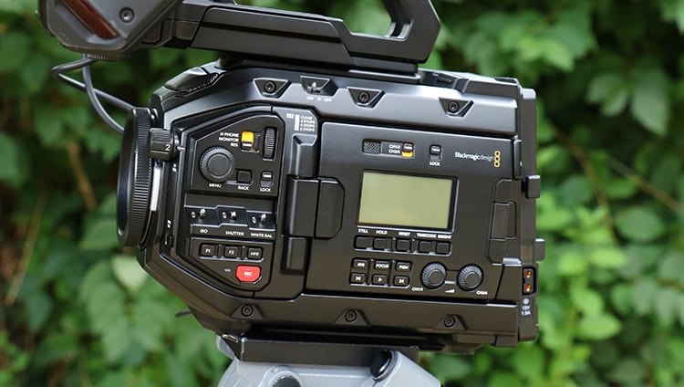 URSA Mini Pro 4.6k Controles