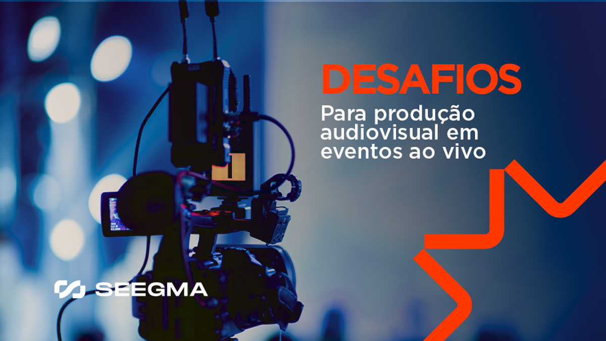 produção audiovisual em eventos ao vivo