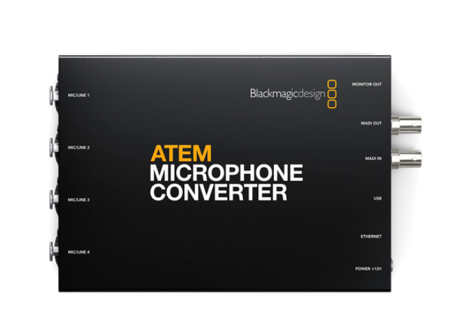 Blackmagic Atem Microphone converter