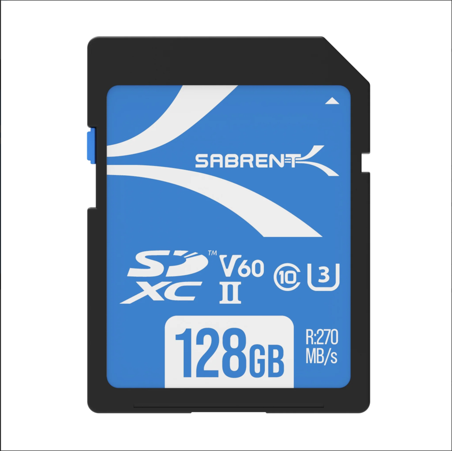 Cartão de memória SDXC  Sabrent Rocket V60 SD UHS-II
