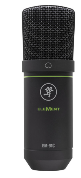 Mackie EM-91C  Microfone condensador de diafragma grande (element Series)