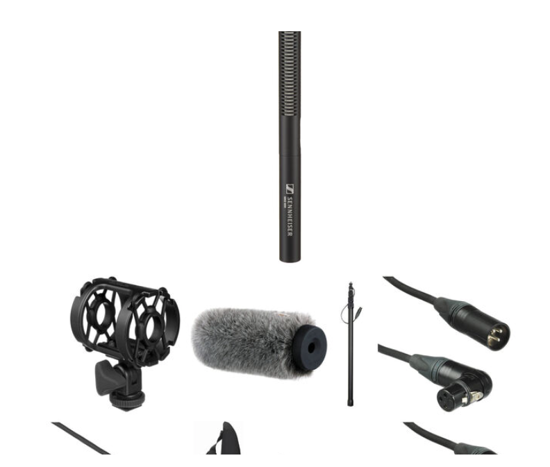 Sennheiser MKE 600 Kit  Microfone Shotgun