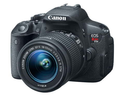 Canon EOS Rebel T5i DSLR COM LENTES 18-55mm  (usada)