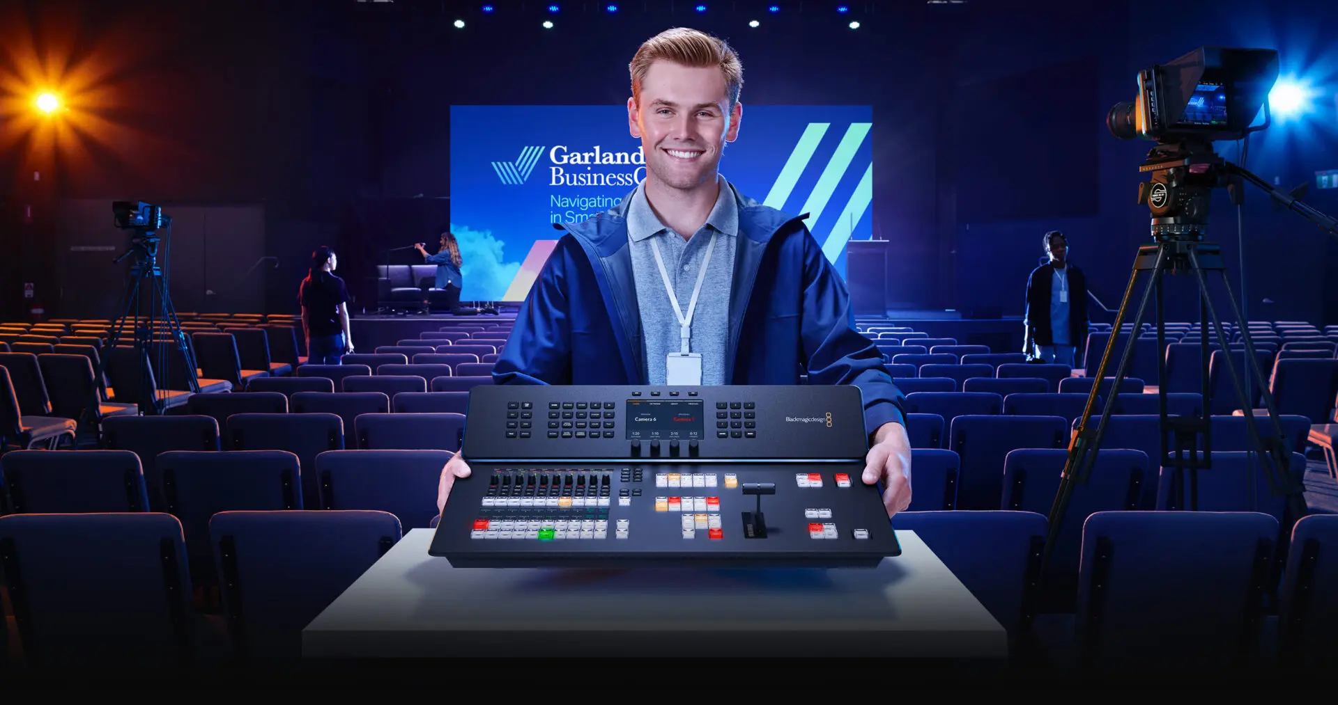 Treinamento online Operador de Switcher ATEM TELEVISION STUDIO  4k8