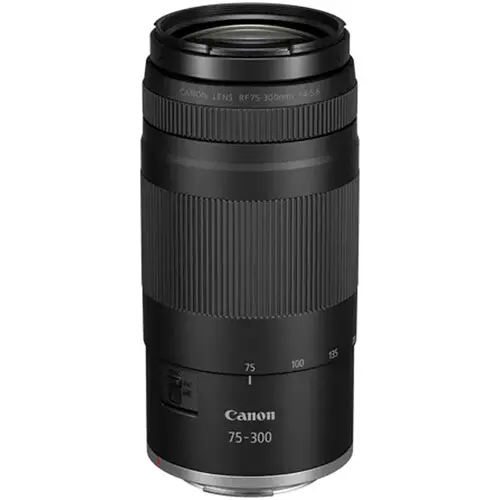 Lente Canon RF 75-300mm f/4-5.6 Telephoto Zoom  (Montagem RF)