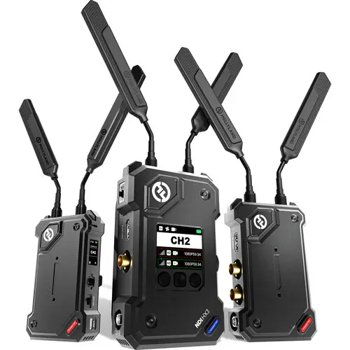 Hollyland Cosmo C2 – Sistema de Transmissão de Vídeo Sem Fios 2TX & 1RX HDMI/ SDI Profissional