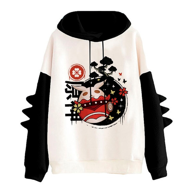 Genshin Hoodies – Kawaii Klee Bomb Harajuku Streetwear Hoodie - Genshin Stores