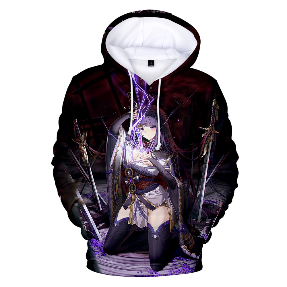 Genshin Hoodie – Anime Game Sexy Girl 3d Print Pullover Clothing Hoodies - Genshin Stores