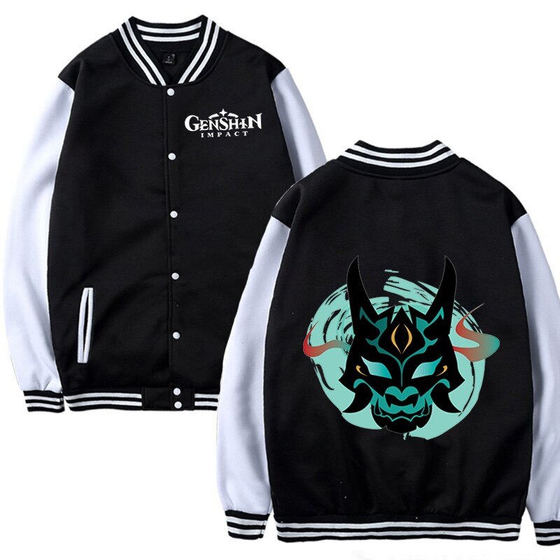 Genshin-jackets-xiao-fashion-baseball-jacket - Genshin Stores