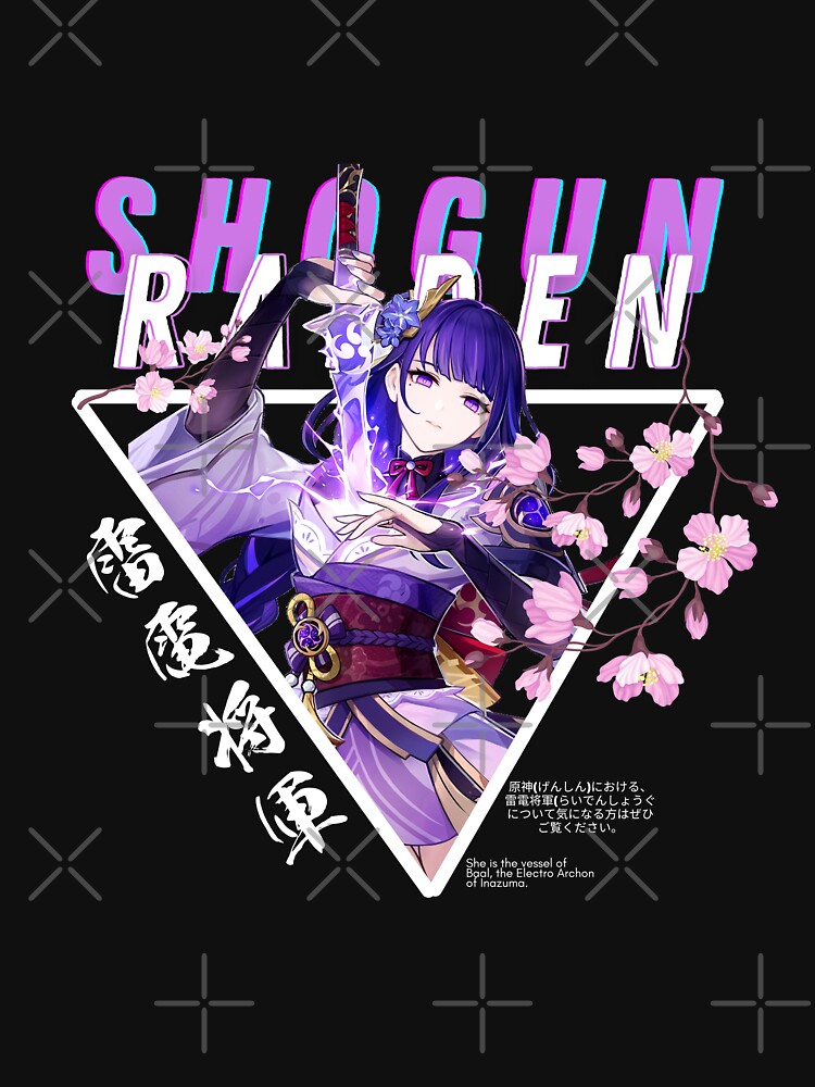 Genshin Sweatshirts – Raiden Shogun Baal – Genshin New Character Pullover Sweatshirt Rb1109 - Genshin Stores