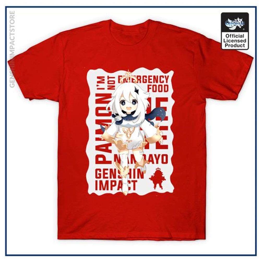 Genshin-t-shirt-paimon-4 - Full Size To 5xl