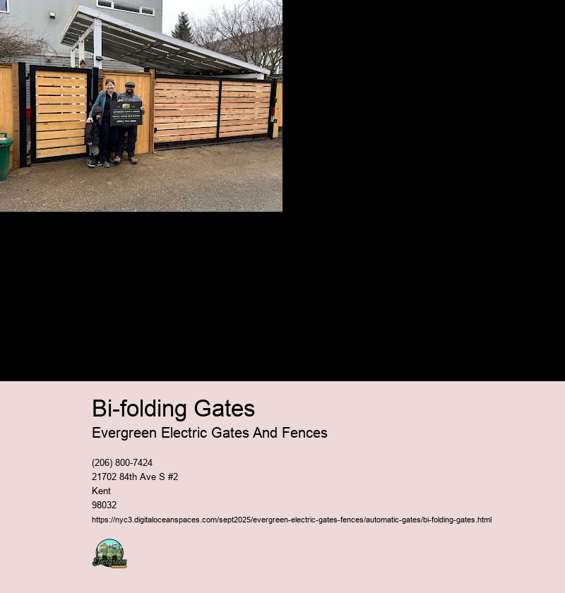 Bi-folding Gates