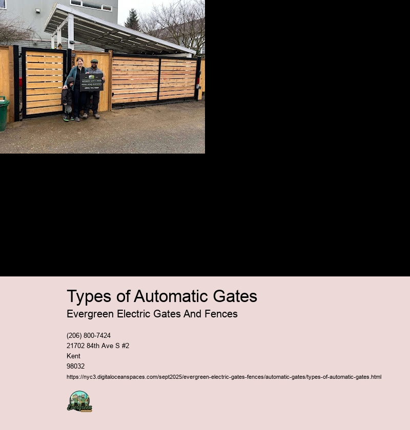 Types of Automatic Gates