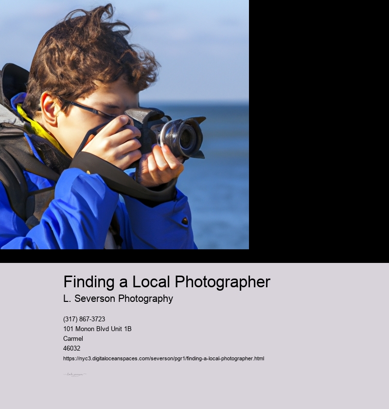 Finding a Local Photographer  